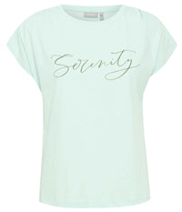 FRANSA ALLI TEE T-SHIRT IN LIGHT GREEN