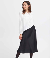 FRANSA VALERI SKIRT IN BLACK