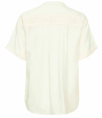 FRANCES LACE SHIRT IN CREAM.