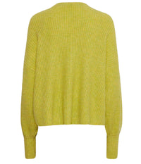 FRANSA ELVIRA CARDIGAN IN LIME