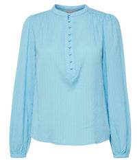 FRANSA JUDY BLOUSE IN BLUE