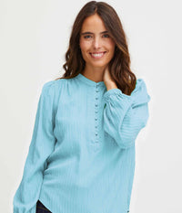 FRANSA JUDY BLOUSE IN BLUE