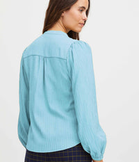 FRANSA JUDY BLOUSE IN BLUE