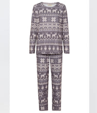 FRANSA JULENATTØJ I GRÅ OG OFFWHITE