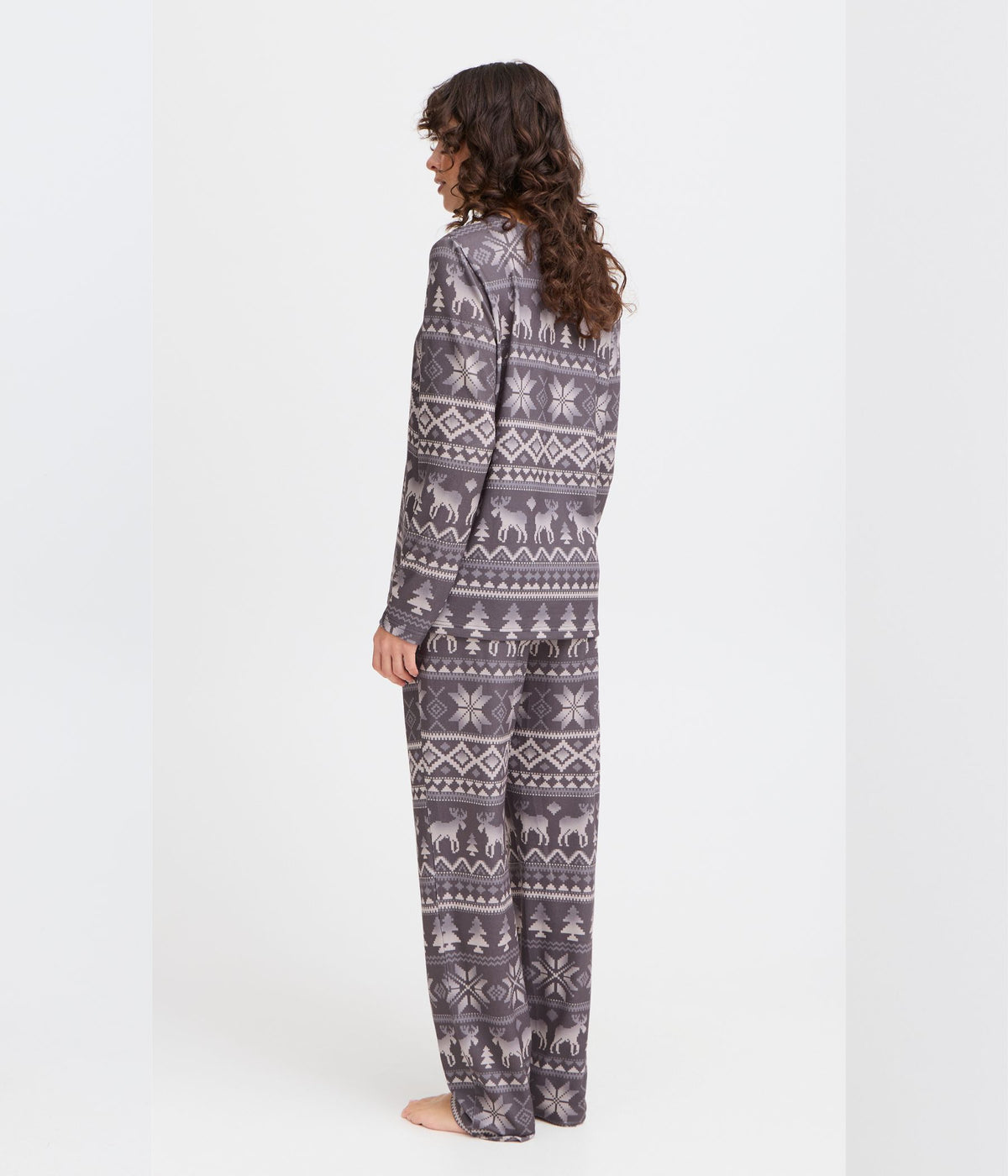 FRANSA JULENATTØJ I GRÅ OG OFFWHITE