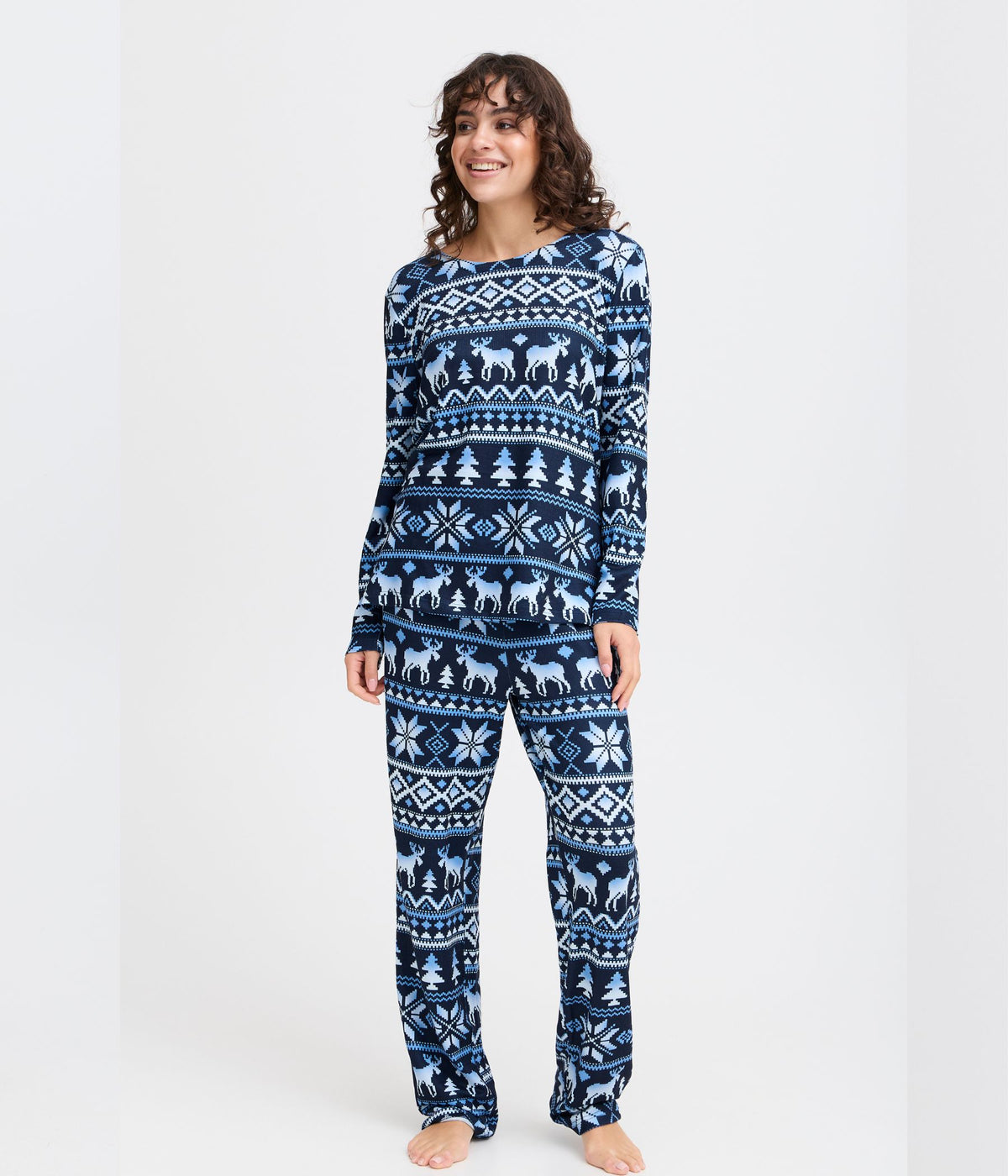 FRANSA JULENATTØJ I NAVY