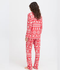 FRANSA JULENATTØJ I RØD OG OFWHITE