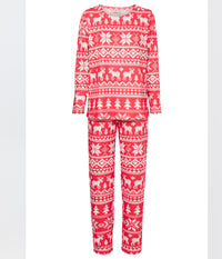 FRANSA JULENATTØJ I RØD OG OFWHITE