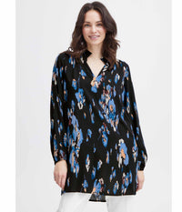FRANSA MERLE TUNIC IN DARK BLUE