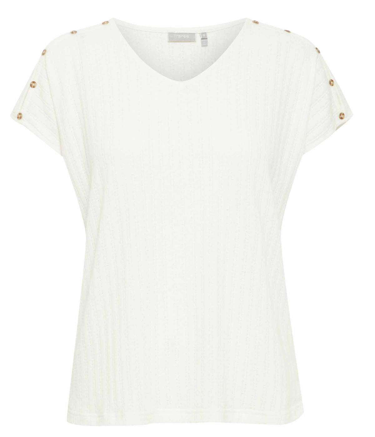 FRANSA NOMI BLOUSE IN WHITE 