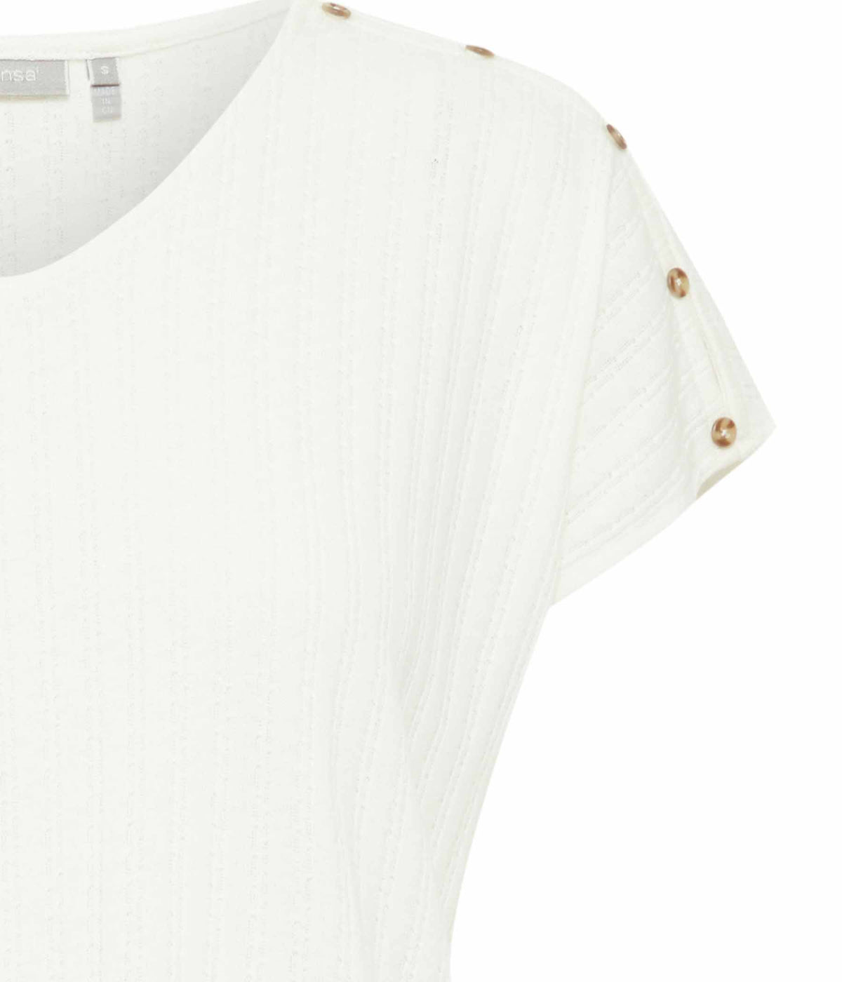 FRANSA NOMI BLOUSE IN WHITE 
