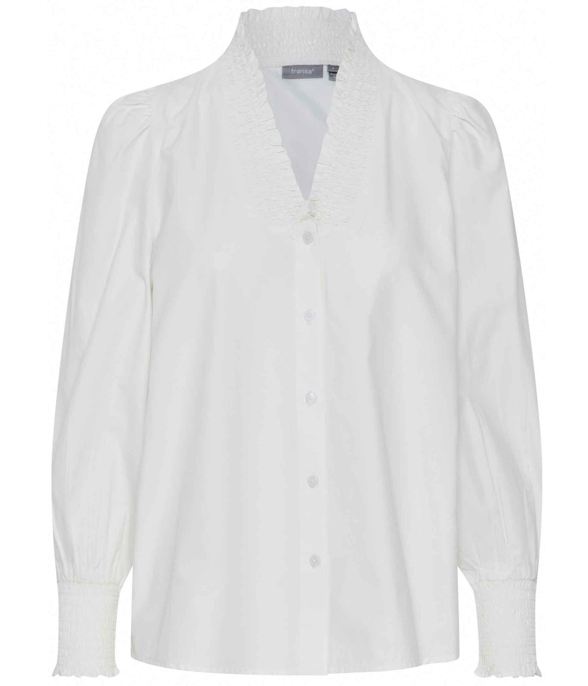 FRANSA SHIRT IN WHITE