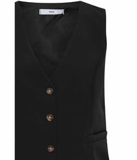 FRANSA ZOLINA VEST IN BLACK