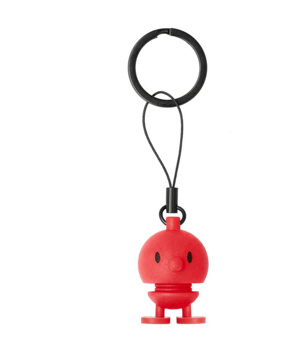 HOPTIMIST NØGLERING BUMLE I RØD