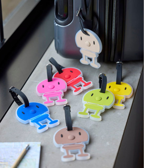 HOPTIMIST KUFFERT MÆRKE I LATTE