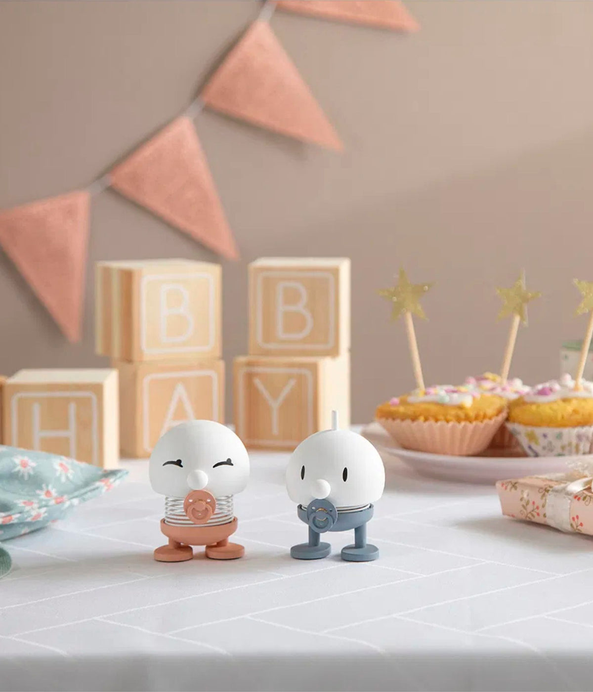 HOPTIMIST BABY BIMBLE - ROSA 6 CM.