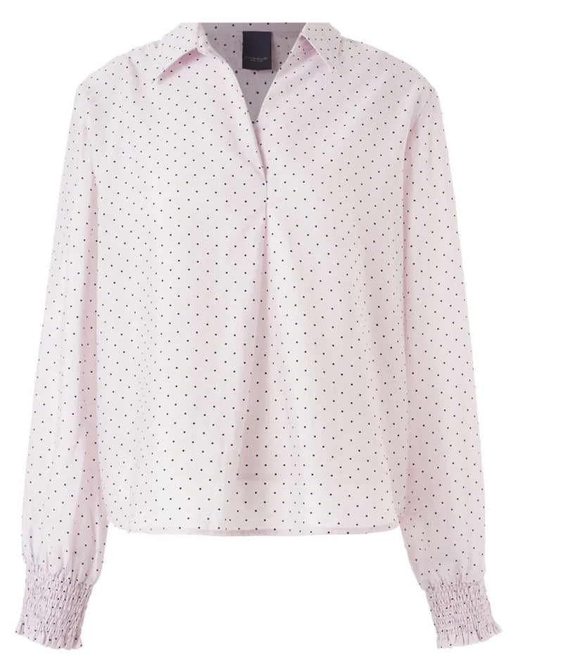 LUXZUZ ONE-TWO JOA BLUSE I ORCHID ICE.