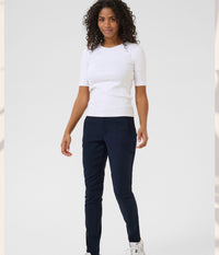 KAFFE VERA BUKSER I MARINEBLÅ