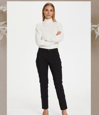 KAFFE VERA BUKSER I SORT