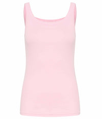 COFFEE TANK TOP IN PINK MIST 