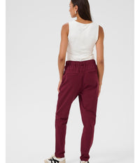 KAFFE JENNY PANTS I BORDEAUX