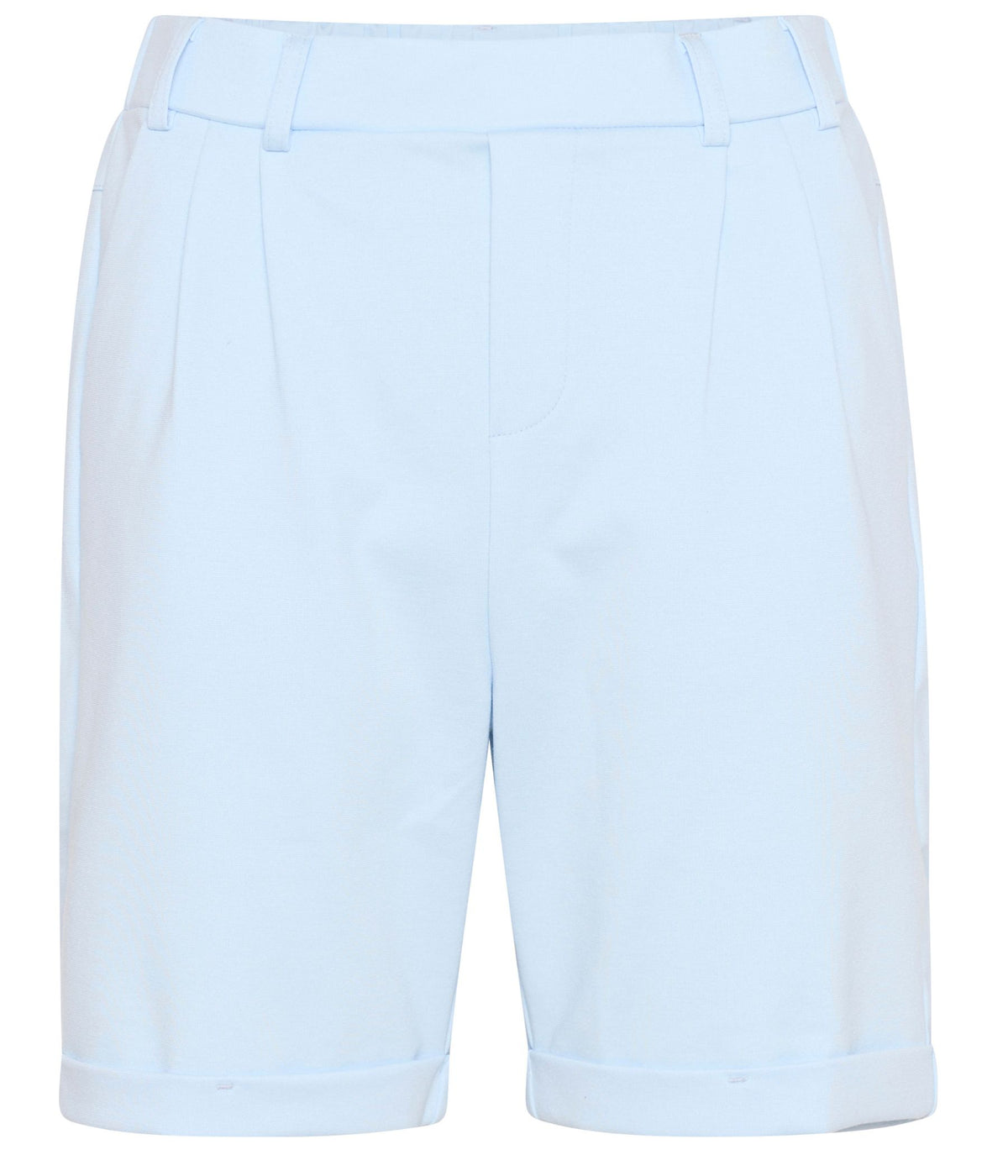 KAFFE JENNY BERMUDA SHORTS I LYSEBLÅ