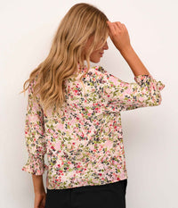 KAFFE JOHANNA BLUSE I PINK