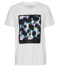 COFFEE T-SHIRT IN WHITE