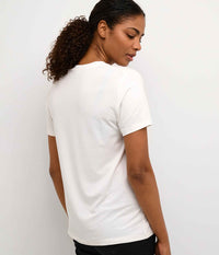 COFFEE T-SHIRT IN WHITE