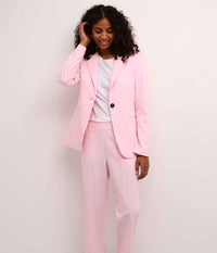 KAFFE SAKURA BLAZER I PINK MIST