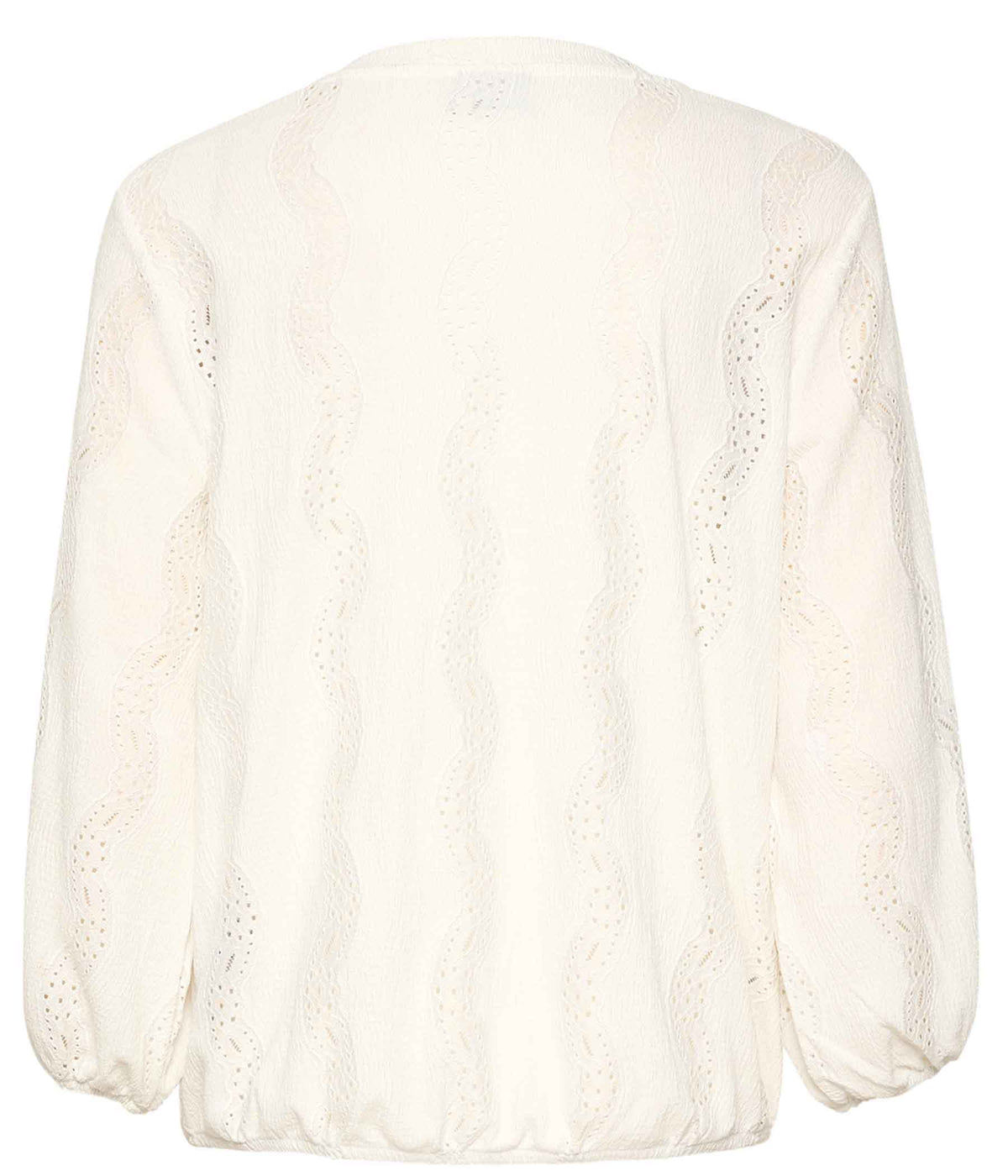 COFFEE TIO BLOUSE IN LIME WHITE