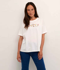 COFFEE FREE T-SHIRT IN WHITE