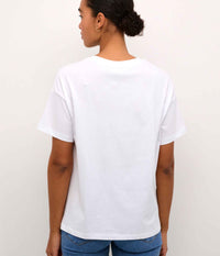 COFFEE FREE T-SHIRT IN WHITE
