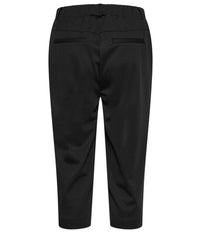COFFEE JENNY CAPRI PANTS IN BLACK