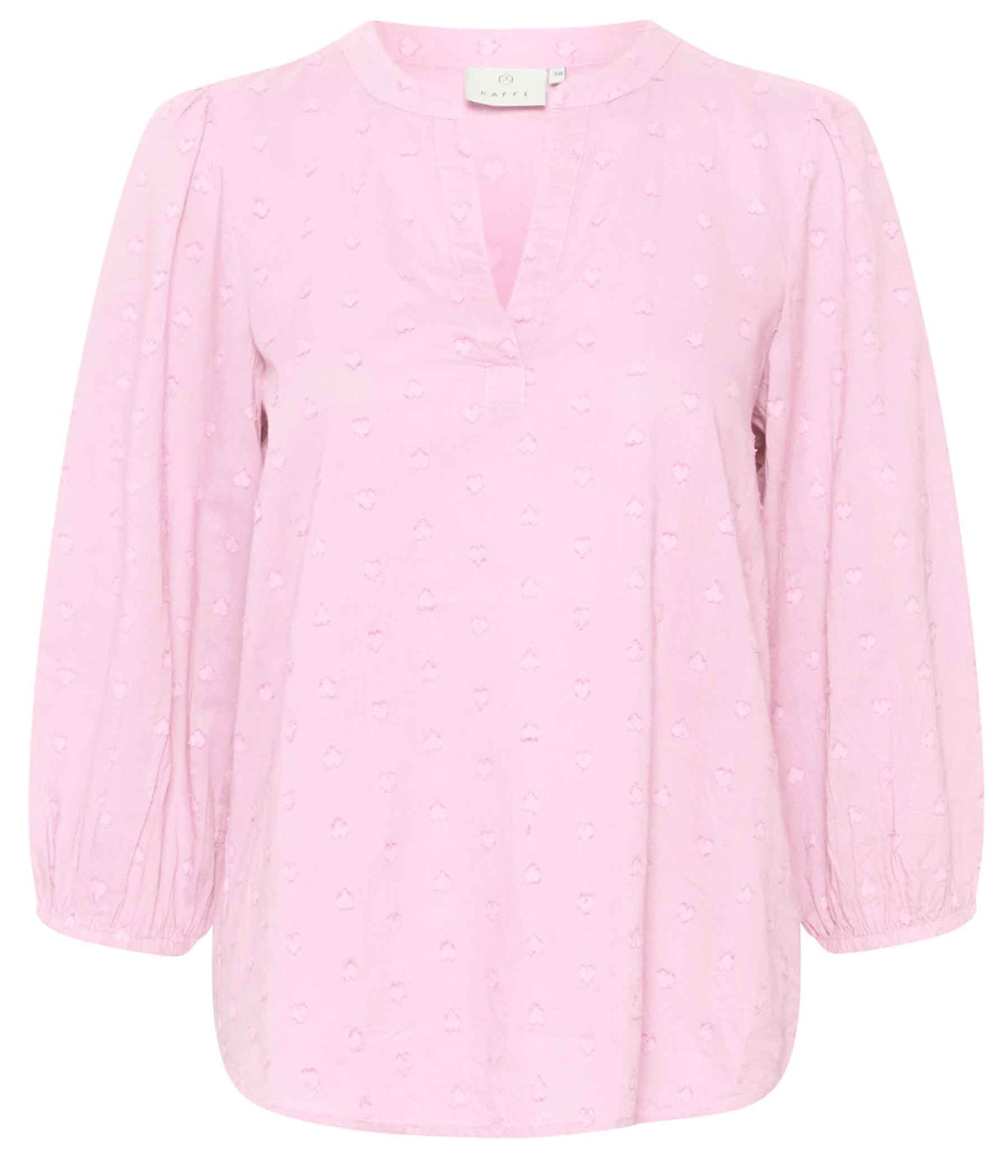 KAFFE JOLLIA BLUSE I PINK MIST