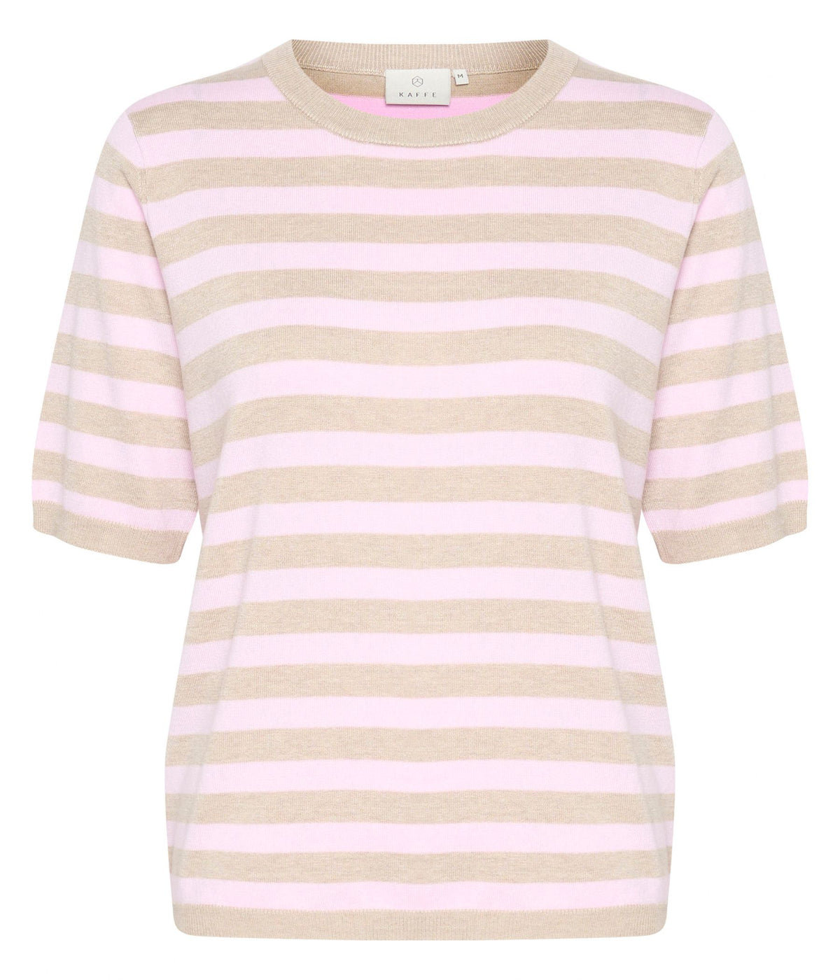 KAFFE LIZZA BLUSE I LYSSAND OG ROSA