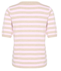 KAFFE LIZZA BLUSE I LYSSAND OG ROSA