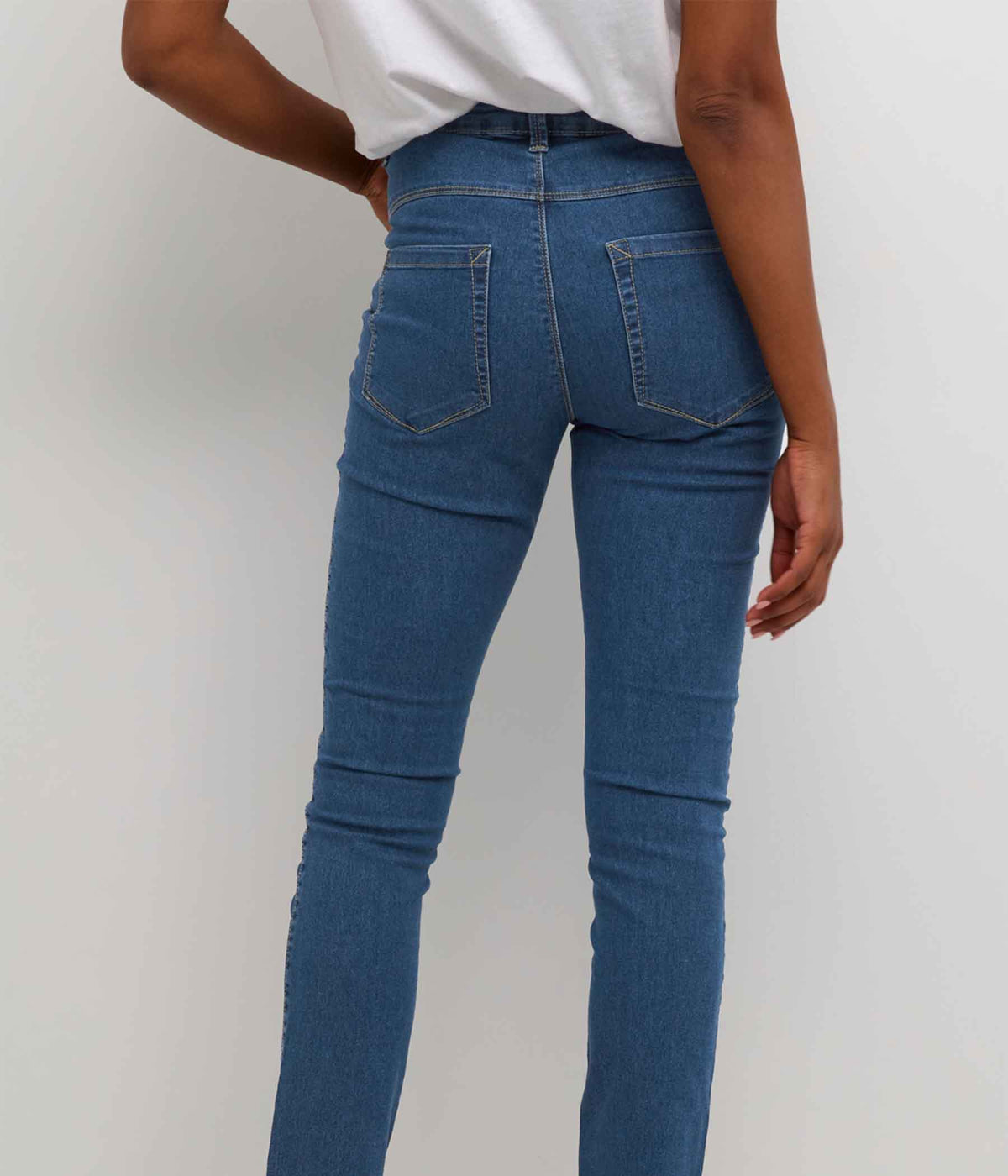 COFFEE VICKY JEANS - MEDIUM BLUE
