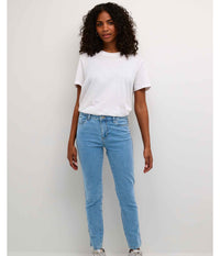 COFFEE VICKY JEANS IN LIGHT DENIM