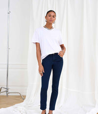 COFFEE VICKY JEANS DARK DENIM BLUE