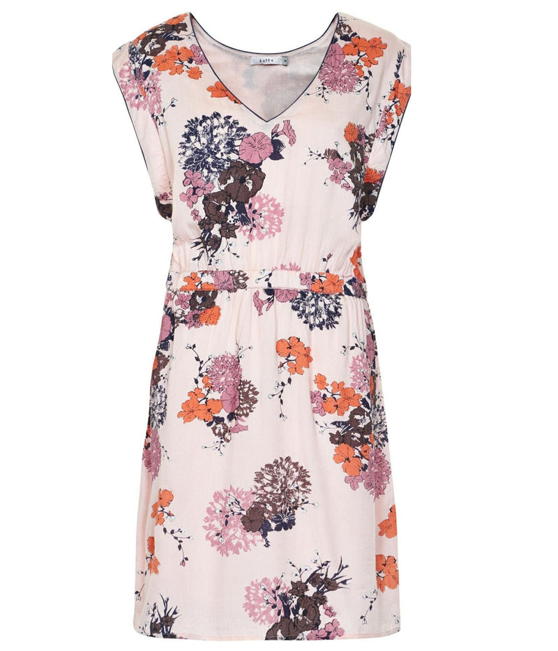 COFFEE FLORA DRESS