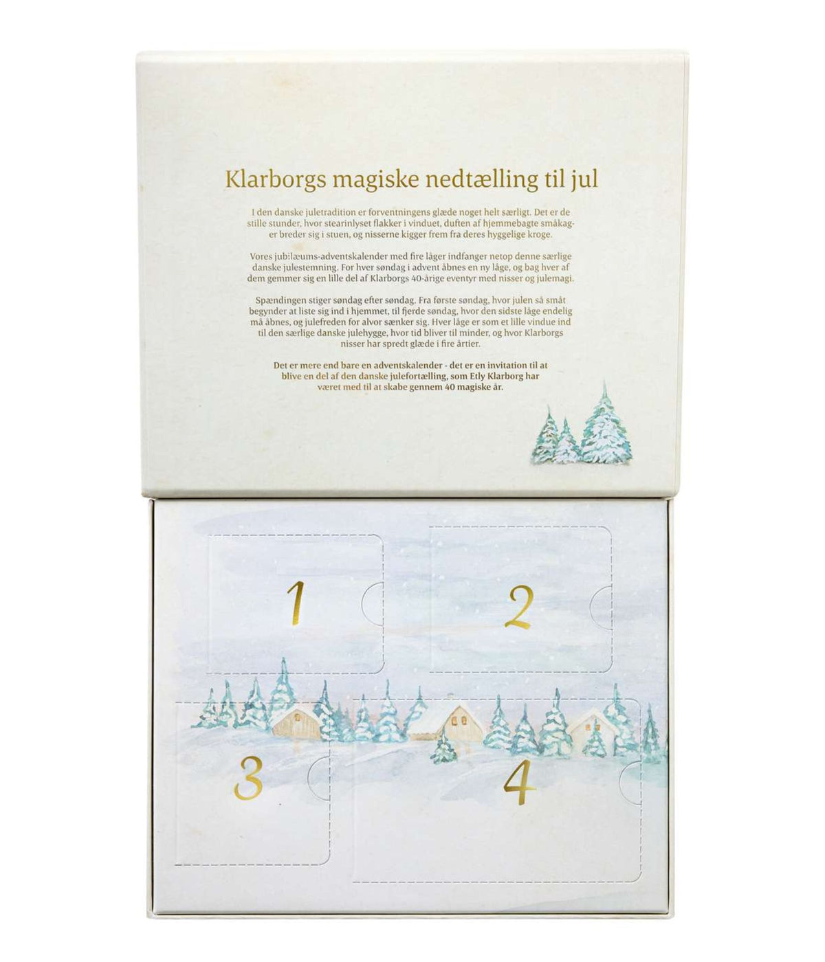 KLARBORG ADVENTSKALENDER 2026 - LIMITED EDITION.  UDKOMMER D. 1 OKT.