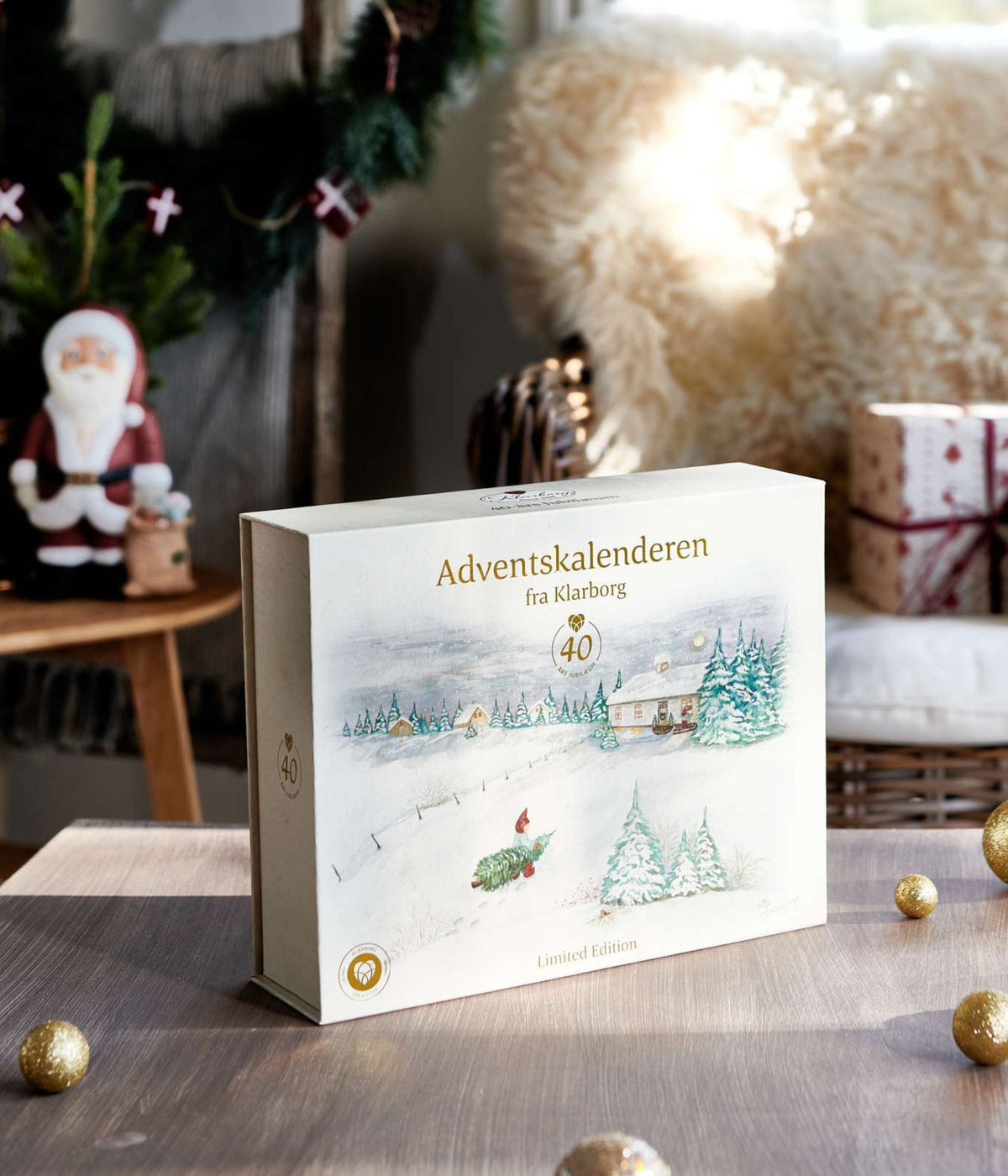 KLARBORG ADVENTSKALENDER 2026 - LIMITED EDITION.  UDKOMMER D. 1 OKT.