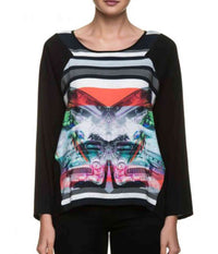 LUXZUZ BLUSE I SORT