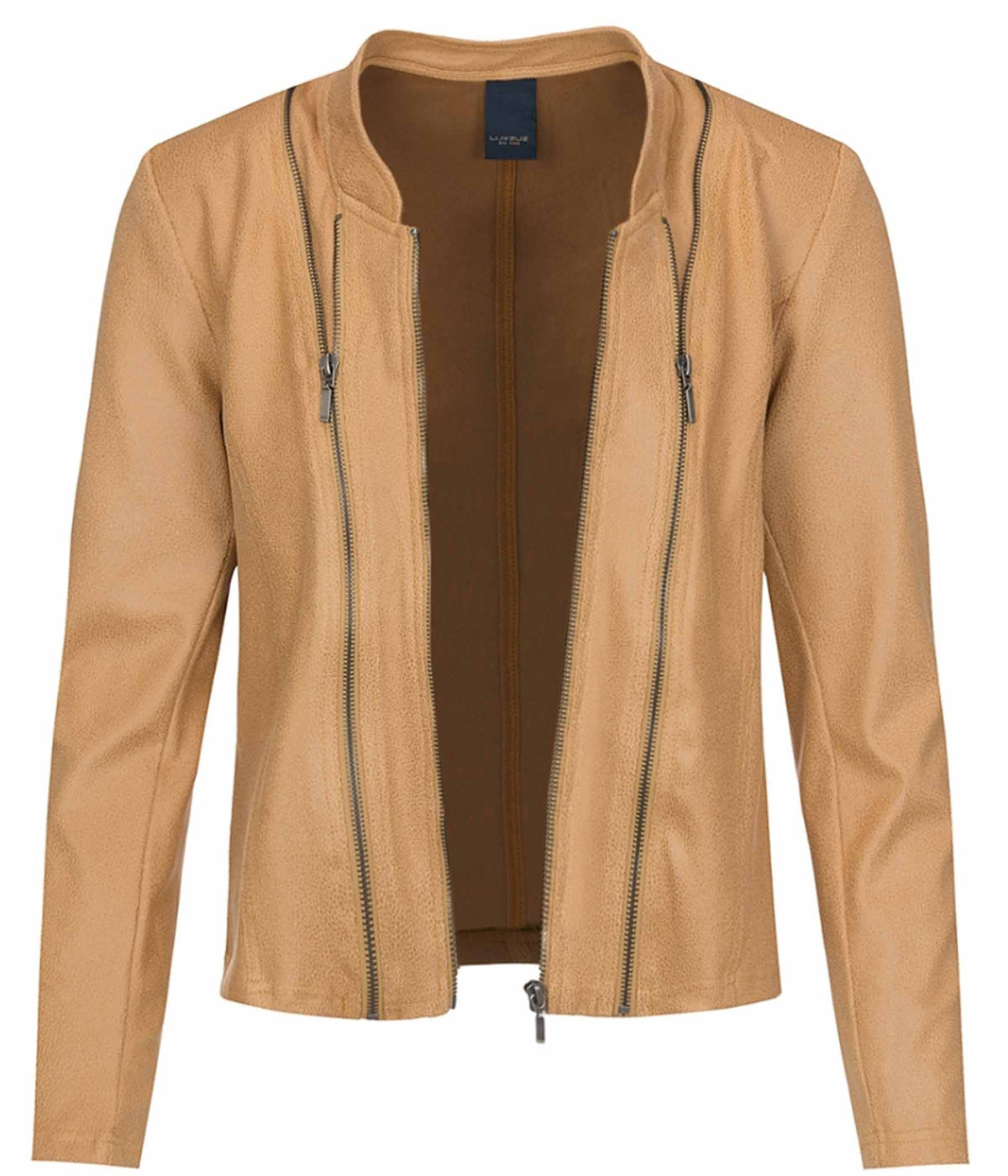 LUXZUZ ONE-TWO ATHENA JACKET IN CAMEL