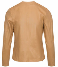 LUXZUZ ONE-TWO ATHENA JACKET IN CAMEL