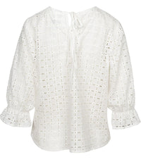 LUXZUZ ONE-TWO CONSTAN BLUSE I KALKHVID