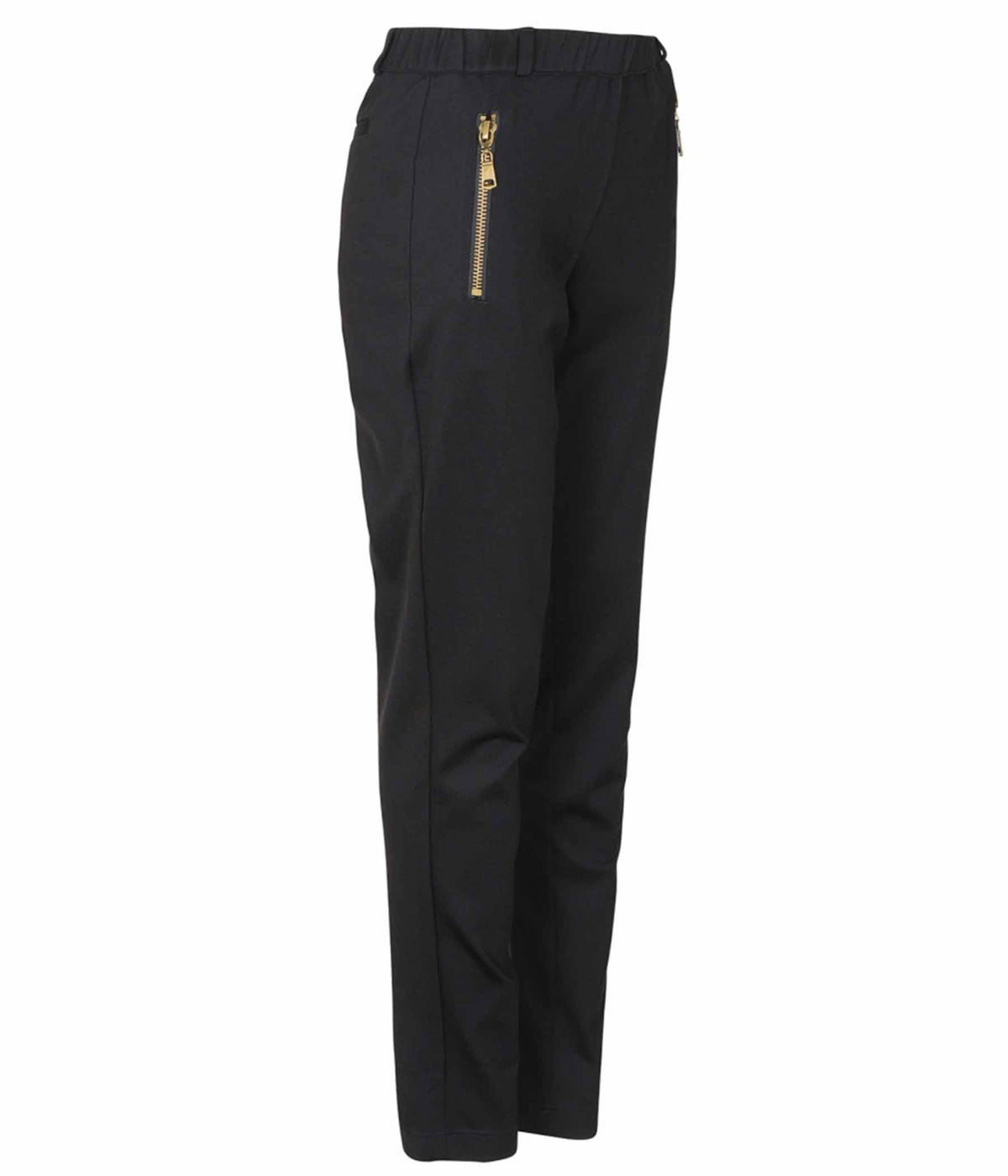 LUXZUZ ONE-TWO RISE PANTS IN BLACK