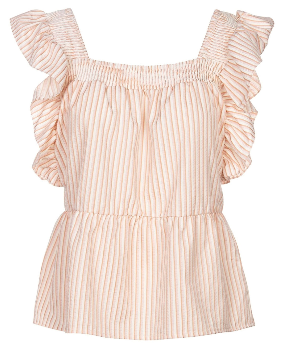 LUXZUZ ONE-TWO RUFUSINE TOP I ROSA - STR.M