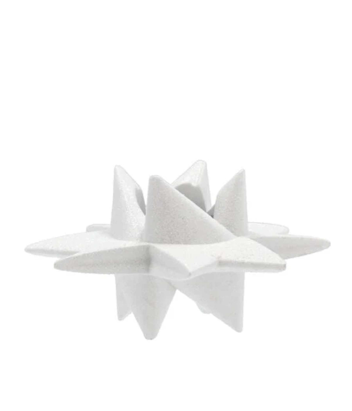 MEDUSA STJERNE LYSESTAGE I HVID MAT.